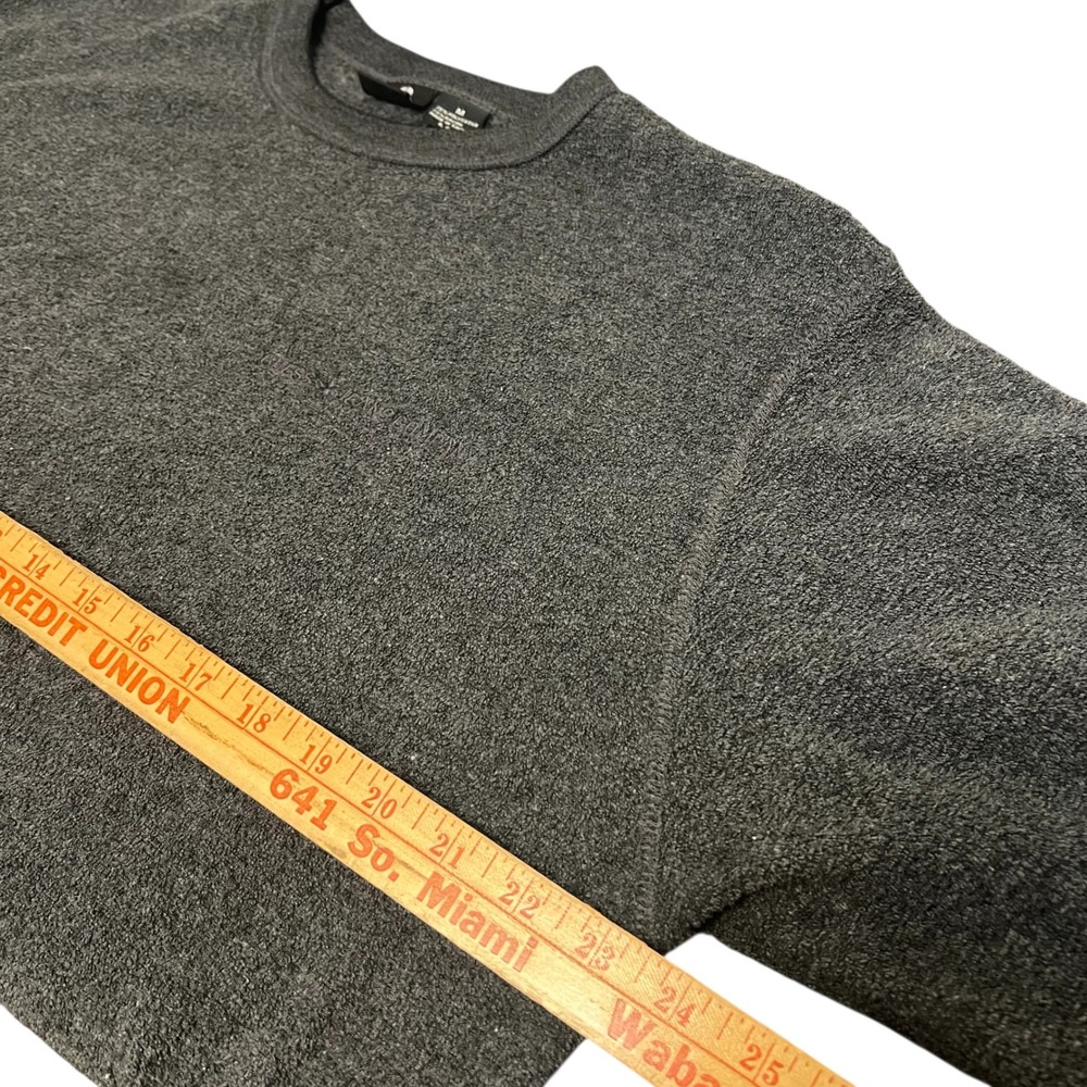 Guess Jeans Company Vintage 80's 90's Mens Medium Charcoal‎ Fleece Sweatshirt - Picture 3 of 8